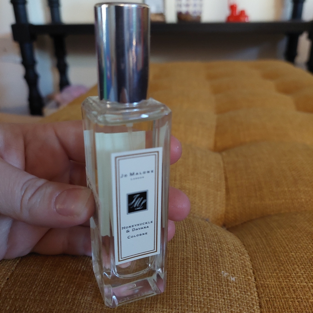 Jo Malone honeysuckle and Davana.